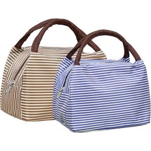 Sac &agrave; D&eacute;jeuner Isotherme de Haute Qualit&eacute;, Sac Repas Enfants, sac a dos isotherme enfant Sac &agrave; Lunch Portatif &agrave; Compartiments S&eacute;par&eacute;s Lunchbox et Boite a gouter enfant Rose - Neuf