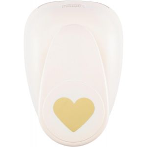 Mevronisshop-Vaessen Creative Perforatrice De Papier, Taille Xxxl, Coeur, Pour Projets Diy, Scrapbooking, Cr&eacute;ation De Cartes Et Plus, 15.1 X 10.9 X 8.5 Cm, Or-Blanc - Neuf