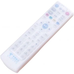 MEVRONISSHOP-Housse De Protection en Silicone pour T&eacute;l&eacute;commandes &Eacute;tanche Transparente, Accessoire Anti-poussi&egrave;re pour T&eacute;l&eacute;commande TV Audio Et Climatisation, Adapt&eacute;e Usage Quotidien, Mat&eacute;riau Extensi - Neuf