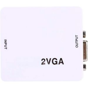 Mini convertisseur HDMI vers VGA,convertisseur vidéo Haute définition pour PS3,360,Blu-Ray,DVD,décodeurs HD,écrans CRT LED,Pas Besoin d'installer de Pilotes, - Neuf