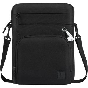 ERYI-13 Pouces Housse Sac Pour Tablette Avec Bandoulière Pour Ipad Pro 13"" M4 2024, Ipad Air 13"" M3 M2, Ipad Pro 12.9"", Galaxy Tab S10+ Plus/S9 Fe+/S9+ Plus 12.4"", Tab Pro 12,7"", Noir - Neuf