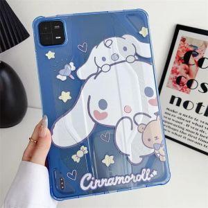 Pour Samsung Galaxy Tab S6 A7 Lite A8 A9 Plus S7 S8 S9 11 En Point De Dessin Animé Kuromi Cannelle Enfants Étui De Protection Souple Pour Tablette A9 Plus 11 Inch-Green - Neuf