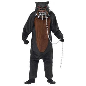 Déguisement Chien Maléfique Luxe Adolescent - Taille: L 10 - 12 Ans (148 Cm) - Neuf