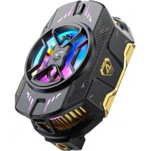 Subzonal-Refroidisseur Telephone Blackshark Fun Cooler 4 Pro, Ventilateur Telephone Portable Dissipateur De Chaleur Pour Semi-Conducteurs Ios/Android 66-88 Mm, Convient Au Support De Cam&eacute;ra - Neuf