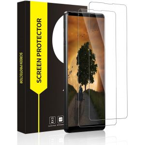Kal-Lot De 2 Films De Protection D'écran En Verre Blindé Pour Sony Xperia 1/1 Ii/1 Iii/1 V/1 Iv, 0,33 Mm, Dureté 9h Sony Xperia 1 Iv, Film De Protection D'écran Anti-Rayures 2,5d Pour Sony Xperia 1 - Neuf