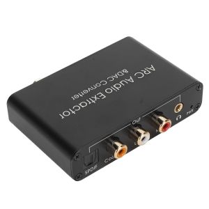 Extracteur,Extracteur Arc Adaptateur Arc Convertisseur Numérique vers Analogique Convertisseur Dac pour Home Cinema TV - Neuf