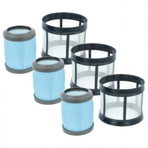 vhbw 3x filtre pr&eacute;-moteur, 3x filtre apr&egrave;s-moteur compatible avec Vax Cordless SlimVac VX50, VX52, VX51, VX58, VX53 aspirateur - Neuf