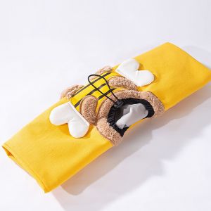 Hjlian Grande Taille (Poids Recommande 0-6 Chats Chien, 0-8 Chats Chat) Petite Abeille Peut Montrer La Tete Petit Sac En Forme D'abeille Sac A Bandouliere Petit Sac A Main Pour Chien Sac Pour Chien De Compagnie - Neuf