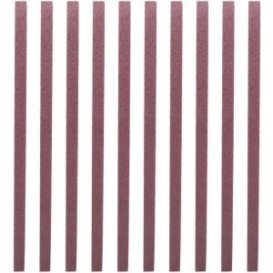 Bande Abrasive 10 Pièces Oxyde D'aluminium Ponceuse à Papier Abrasif Sangle 533 X 9mm pour Diverses Machines à Courroie (80) - Neuf