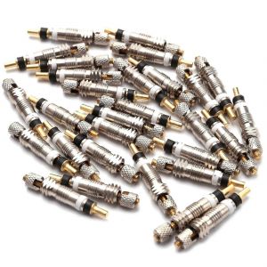 30 Pcs Presta Valve Core Bike Remplacement Tubeless Core Pour Vélo De Route Tubeless,Accessoires De Vélo - Neuf