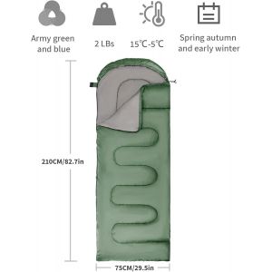 Sac De Couchage (En Bleu), Portable, Etanche - Interieur - Neuf