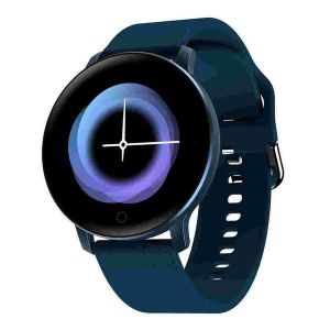 Montre Connect&eacute;e X9 1,3 Pouces Avec Moniteur De Fr&eacute;quence Cardiaque Et De Pression Art&eacute;rielle - Bleu - Neuf