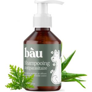 Jgd-Shampooing Antiparasitaire Pour Chiens &Agrave; L&iquest;Huile De Neem Et &Agrave; L&iquest;Aloe Vera, Protection 100% Naturelle Contre Les Puces Et Les Tiques, Shampooing Antipuces Pour Chiens, Doux Pour La Peau- 250 Ml - Neuf