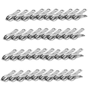 40 Pinces De Jardin En Acier Inoxydable Robustes Pour Des Applications De Serre Et De Jardinage Assorties - Neuf