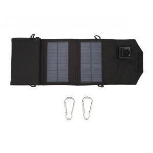 Chargeur Solaire Pliable 12w, Double Usb, éTanche, RéSistant à La Chaleur, Panneau Solaire Portable Pour Ordinateur Portable - Neuf