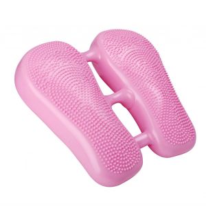 Mini Stepper Gonflable Multifonction En Pvc, Coussin D'exercice De Massage Pour Salle De Sport A Domicile, Rose - Neuf