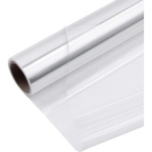 Papier Cadeau Transparent Rouleau En Cellophane,Papier Transparent Emballage Fleur Cadeau Anniversaire Noël Pâques Fête,Rouleau De Cellophane Transparent Wrap 30m×40cm - Neuf