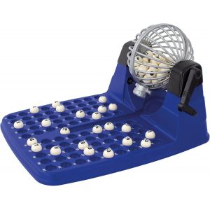 Mdy-- Loterie Automatique. Jeu Loto Bingo Complet: Boulier + 90 Boules Indélébiles + 48 Cartons + Jetons. Ref. 20805 - Neuf