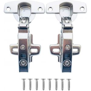 JEXNOVASHOP-Sensys 8645i TH52 110 Degr&eacute; Compl&egrave;tement en Applique Charnieres Standard avec Amortisseur M&eacute;canisme de Fermeture Automatique 9071205 Charni&egrave;re pour Armoires de Porte Cuisine Lot de 2 - Neuf