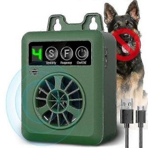 Dispositif Anti-Aboiements Ultrasonique S&eacute;curis&eacute; Pour Chiens, Ext&eacute;rieur, Silencieux Anti-Aboiements Soniques - Neuf