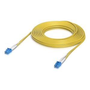 C&acirc;ble Fibre Optique Duplex LC UPC OS2 Ubiquiti UACC-OFC-S2-LULU-15M 100 Gb 15M - Neuf