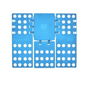 Hjlian Plieuse De Vetements Pour T-Shirts, Structure Stable Et Peu Encombrante, Pratique, Bleu Clair - Neuf