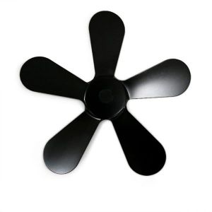 Pale De Ventilateur De Rechange &Agrave; 4 Pales De Haute Qualit&eacute; Pour Po&ecirc;le &Agrave; Bois &Agrave; Chaleur &iquest; Alliage D'aluminium Durable, Installation Facile, Diam&egrave;tre 172 Mm - Neuf