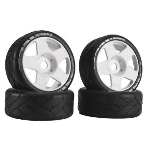 103mm 1/8 échelle RC Off Road Pneus Roue 17mm Hex pour ARRMA Redcat Team VRX WR8 Hobao - Neuf