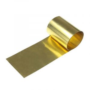 1 m de long en laiton aluminium maj feuille, largeur de 200 mm et une épaisseur de 0,05 mm 0,7 mm / 0,2 x 200 x 1000 mm - Neuf