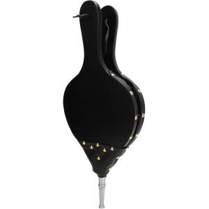 Ulteronixshop-Soufflet de chemin&eacute;e &agrave; bois, ventilateur de cuisine marron, ventilateur de chemin&eacute;e, soufflet &agrave; main, pompe, outils de feu de fosse, accessoires ext&eacute;rieurs, int&eacute;rieurs(Tube d'argent) - Neuf