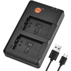 De-A83ba De-A84 De-A84aa De-A84ab Batterie Usb Dual Quick Chargeur Compatible Pour Dmw-Bmb9e,Dmw-Bmb9,Leica Bp-Dc9,Panasonic Lumix Dmc-Fz60,Dmc-Fz62,Dmc-Fz70,Dmc-Fz72,Dmc-Fz100,Dmc-Fz150,V-Lux3 - Neuf