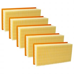 vhbw Set de 5x filtres d'aspirateur compatible avec Festo Festool CTL-SYS, CTL 55E, CTL 55 aspirateur - Filtre principal, filtre pliss&eacute; plat - Neuf