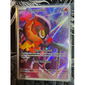 Charbambin Holo Black Star Promo - M&eacute;ga-Evolution Me02 - Flammes Fantasmagoriques - 022 Carte Pok&eacute;mon - Neuf