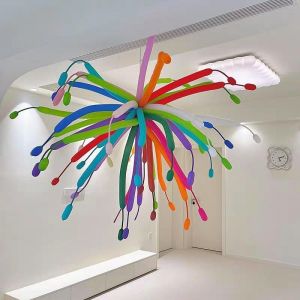 CAUC-Ballons &agrave; Modeler, Ballon Magique, DIY Magiques Ballons en Latex, Multicolores Long Ballon Baudruche Allong&eacute;s, a Sculpter Creative pour Anniversaires Party (A) - Neuf