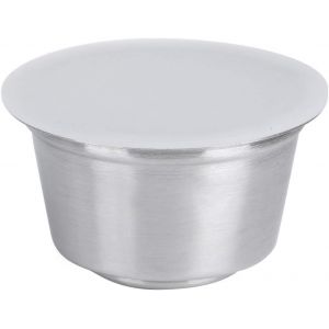KAL-Dosettes De Café Réutilisables En Acier Inoxydable, Capsules De Café Rechargeable, Tasse À Capsules À Expresso Pour Cafetières - Neuf
