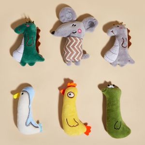 Hjlian Jouet En Peluche Pour Chat En Forme De Poulet A Couronne Jaune, Contenant De L'herbe A Chat, Jouet Pour Chat Auto-Resistant Aux Morsures Et Aux Rayures, Fournitures Pour Animaux De Compagnie En Gros - Neuf