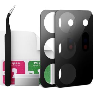 2 Packs Lentille Cam&eacute;ra Pour Samsung Galaxy Note 20 Ultra N985 N986 Vitre Appareil Photo Objectif Arri&egrave;re Avec Kit De R&eacute;paration - Neuf