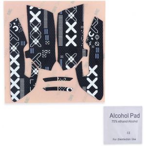 Bande adh&iquest;&iquest;sive antid&iquest;&iquest;rapante pour souris compatible avec Viper Ultimate Gaming - Autocollant antid&iquest;&iquest;rapant pr&iquest;&iquest;d&iquest;&iquest;coup&iquest;&iquest; r&iquest;&iquest;sistant &iquest;&iquest; la transpiration pour les joueurs et les sports &iquest;&iquest;lectroniques - Neuf