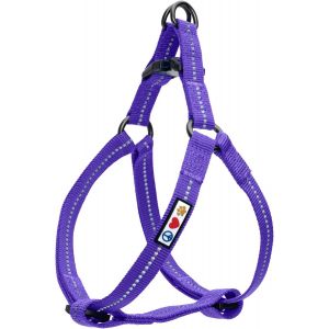 Eryi-Harnais Pour Chien Extra Petit - Réfléchissant - Réglable - Anti-Traction - Léger - Violet - Neuf