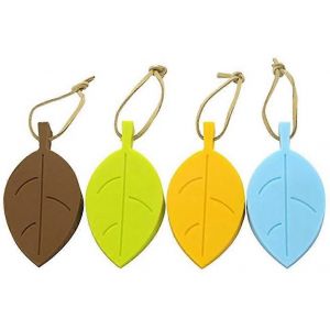 Cale de porte,10 cm | But&eacute;e de porte,but&eacute;e de porte en silicone &agrave; feuilles durables et antid&eacute;rapantes - Neuf