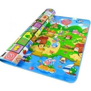 PFJ&reg; Tapis de jeu pour b&eacute;b&eacute;, 200*180CM Tapis puzzle souple PR ramper tapis de sol &eacute;tanche 0.5CM &eacute;paisseur - Neuf