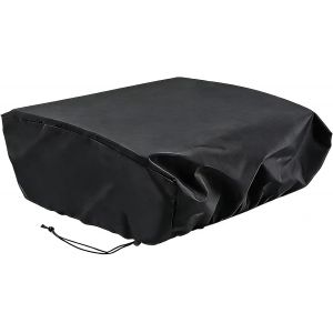 LORANKA-Housse De Protection Noire 57 X 48 X 23 Cm Housse De Protection pour Barbecue Plaque De Cuisson De 22" en Oxford 420d R&eacute;sistante &Agrave; La D&eacute;chirure - Petit pour Barbecue De Table - Neuf