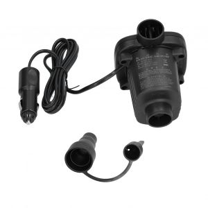 HJLIAN Pompe a air DC12V 50W 2 buses fonctionnelles Pompe de gonflage legere pour bateau pneumatique - Neuf