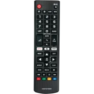 AKB75375608 Remote Control Replaced fit for LG 4K UHD TV 65UK6100 60UK6200PLA 55UK6750 43UK6200PLA 86UK6500 75UK6500 49UK6300PLB 50UK6500 32LK6100 43UK6470PLC 50UK6300MLB - Neuf