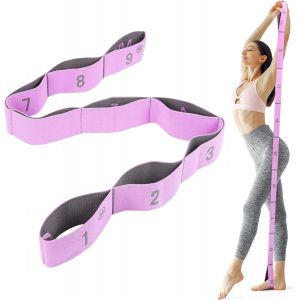Asas-Elastique Musculation,Elastique Sport 9 Niveaux De Forces Bande Elastique Musculation,Bande De Résistance Bande Elastique Fitness Pour Entraînement Gym Fitness Pilates Yoga - Neuf
