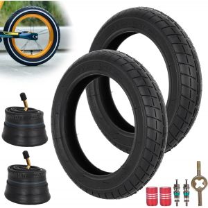 Subzonal-12.5 X 2.25 Pneu Et Chambre &Agrave; Air Pour V&eacute;lo D'enfant,Pneu Et Chambre &Agrave; Air 12-1/2 X2-1/4 Pour Royalbaby, Joystar, Dynacraft Et Trottinettes &Eacute;lectriques, Tube Pour V&eacute;lo D'&eacute;quilibre - Neuf