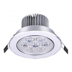 1pc 7w 7leds Facile Installer Encastr&eacute; Led Plafonniers Led Downlights Blanc Chaud Blanc Froid 85-265v H Xxf - Neuf