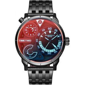 Eyki Xl Oversized Montre Homme Fuseaux Horaires Multiples Calendrier - Neuf