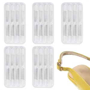 Haut Talon Coussinets De Gel Semelles Coussin Plaquettes Pack De 20 Antid&eacute;rapant Auto-Adh&eacute;sif Poign&eacute;es De Talon Pour Femmes Chaussure Coussin De Protection - Neuf