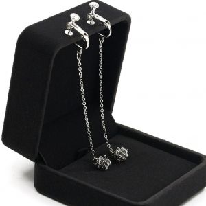 Boucles D'oreilles Pendantes Longues En Alliage Tendance Pour Femmes Et Filles, Bijoux Decoratifs, Cadeau (Clip D'oreille) - Neuf